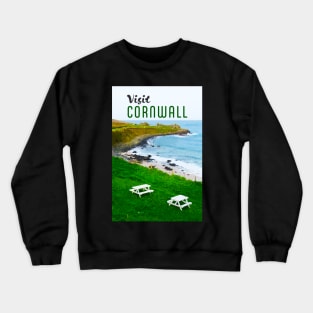 Visit Cornwall, UK Travel Crewneck Sweatshirt